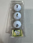 Vintage Disney Golf Balls Par 3 Classics Acushnet Mickey, Goofy & Donald. Fixed Price $22.50.