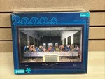 The Last Supper Puzzle Leonardo Da Vinci Buffalo Games 2000 Pc 38"X 26". Fixed Price $17.49.