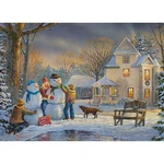 Eurographics Snow Creations Jigsaw Puzzle. Fixed Price $19.99.