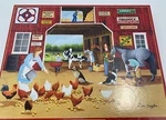Jigsaw Puzzle Farm Sunsout Hay For Sale 1000 Piece Art By Don Engler. Fixed Price $15.48.