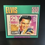 Elvis Presley Limited Edition Stamp 550 Pc Jigsaw Puzzle Milton Bradley New 1992. Fixed Price $15.33.