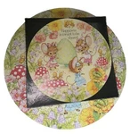 Complete Round Springbok Puzzle Happyland Happiness Is Meant To Be Shared - Mice. Fixed Price $43.99.