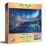 Sunsout All Is Bright 1000 Pc Jigsaw Puzzle. Fixed Price $19.90.