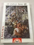 Educa Puzzle The Spirit Of Forest #7 525 500 Pieces Complete. Fixed Price $10.00.