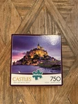 New Buffalo Majestic Castles Mont Saint Michel France 750-PIECE Puzzle. Fixed Price $12.99.
