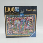 Ravensburger James Rizzi 1000 Piece Puzzle New All That Love In The Middle City. Fixed Price $74.99.