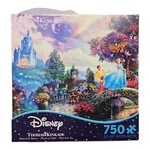 Thomas Kinkade Puzzle Disney Cinderella Wishes Upon Dream Ceaco 750 Pieces. Fixed Price $13.26.