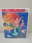 Vintage 1990S Disney's The Little Mermaid Golden Frame Tray Puzzle New Htf Image. Fixed Price $15.00.