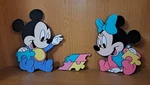 Vintage Disney Mickey Minnie Pluto Puzzle Babies Pressed Cardboard Wall Hanging. Fixed Price $12.00.