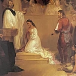 Fx Schmid Baptism Of Pocahontas 1000 Piece Jigsaw Puzzle. Fixed Price $47.49.
