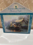 Ceaco Thomas Kinkade Lochaven Cottage Series 2 1000- Piece Jigsaw Puzzle. Fixed Price $22.99.