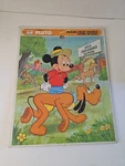 Vintage 1979 Disney Mickey Mouse Pluto Frame-tray Cardboard Puzzle Collectible. Fixed Price $15.96.