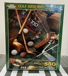 2012 White Mountain Golf Memories 550 Piece Pc Puzzle Made Usa. Fixed Price $19.95.
