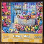 Majestic Puzzle By Springbok Jigsaw 1000-PIECE Flower Shop.. Fixed Price $7.95.