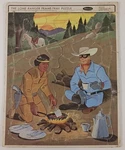 Vintage 1967 Whitman The Lone Ranger & Tonto Frame-tray Puzzle No. 4522. Fixed Price $8.99.