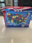 Melissa & Doug Floor Puzzle United States Of America Map 51 Jumbo Piece Usa #440. Fixed Price $14.97.