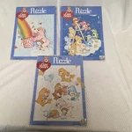 Lot Of 3 Care Bear Puzzles 15-PC Vintage Frame Tray Craft Masters. Fixed Price $27.99.