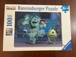 Ravensburger Puzzle Disney Pixar Monsters Inc 100 Xxl 6+ Sulley Boo. Fixed Price $12.00.