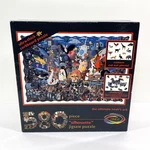 Ceaco Mike Wilks Ultimate Noah's Ark 580 Piece Corkboard Jigsaw Puzzle Vintage. Fixed Price $44.88.