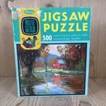 Whitman Deluxe Guild Jigsaw Puzzle Series 215 Autumn Reflections 500 Pc Vintage. Fixed Price $10.00.