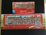 The Ranch 500 Piece Springbok Panoramic Jigsaw Puzzle Hallmark Complete Ants. Fixed Price $30.00.
