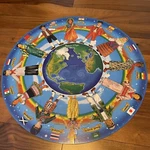 Melissa And Doug Children Of The World Circular Floor Puzzle 48 Pieces Ages 4+. Fixed Price $19.99.