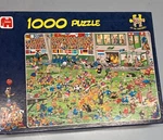Jan Van Haasteren "championship Football" Soccer 1000 Jigsaw Puzzle Jumbo Rare!. Fixed Price $55.00.