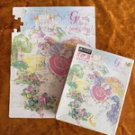 Lady Lovely Locks Vintage 1987 Jigsaw Puzzle With Box By Golden Incomplete. Fixed Price $7.00.