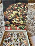 Vintage 1985 Pizza It's Not Just For Carryout Anymore Hallmark Ambassador Puzzle. Fixed Price $59.00.