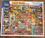 White Mountain Penny Candy 550 Piece Jigsaw Puzzle-complete. Fixed Price $12.75.