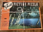 Vintage 1950'S Whitman Guild Puzzle "olympic National Park" 304 Pieces- Complete. Fixed Price $28.00.
