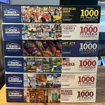 White Mountain Puzzles 1000 Piece Jigsaw Lot Of 6 Patriotic America. Fixed Price $24.99.