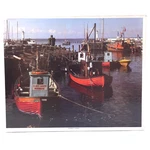 Whitman Mommark Denmark Jigsaw Puzzle Fishing Boats 1200PC Factory Sealed. Fixed Price $8.99.