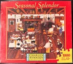 Charles Wysocki 1000PC Puzzle "singing Piemakers" Seasonal Splendor. Fixed Price $65.99.
