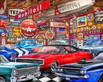 Muscle Museum 1000 Piece Jigsaw Puzzle For Adults - Classic Cars Unique Cu. Fixed Price $29.23.