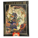 Vintage Educa 1000 Piece Puzzle Gustav Klimt Die Jungfrau Sealed Art. Fixed Price $29.75.