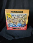 Dowdle Folk Art Jigsaw Puzzle San Francisco California 1000 Pieces. Fixed Price $15.95.
