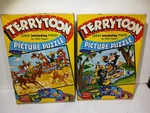Terrytoons '50S Puzzle Mighty Mouse Heckyll Jeckyll Dinky Duck Cartoon Fairchild. Fixed Price $39.99.