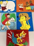 Vintage Playskool & Sifo Children's Wooden Jigsaw Puzzles (collection Of 5). Fixed Price $29.00.