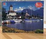 Big Ben Milton Bradley Jigsaw Puzzle, Spiez Castle In Switzerland, 250 Pcs. Fixed Price $9.95.