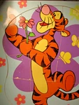 Vtg Wood Puzzle Mattel Tigger From Winnie The Pooh, Disney/ 8 Pieces. Fixed Price $9.99.