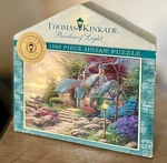 Thomas Kinkade 1000 Pc Jigsaw Puzzle Seaside Hideaway Cottage Limited Edition. Fixed Price $19.91.