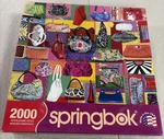 Fun Springbok Puzzle Purses! 2000 Pieces 2012 Complete. Fixed Price $14.00.