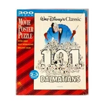 Golden Puzzle 101 Dalmatians Movie Poster (300 Piece) Fair/ex. Fixed Price $9.00.