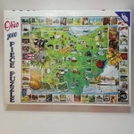White Mountain Puzzles The Best Of Ohio 1000 Piece Jigsaw 1993 Map. Fixed Price $30.59.