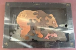 1995 Living Stone Inc Wooden Puzzle Brown Grizzly Bear 3D With Frame New Sealed. Fixed Price $15.00.
