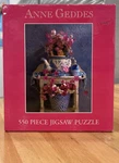 Older (2003) Ceaco Jigsaw Puzzle, Teacup Baby, Art Anne Geddes, 550 Pcs. Fixed Price $10.50.