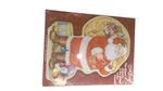 Vintage Springbok Santa Claus Shaped Jigsaw Puzzle Holiday Christmas Red Usa. Fixed Price $19.99.