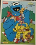 1994 Jim Henson Playskool Sesame Street Wooden Board Puzzle 315-07 8 Pieces. Fixed Price $10.94.