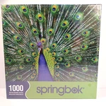 Springbok Jigsaw Puzzle Eyes Of Color Peacock 1000 Piece Factory Sealed New. Fixed Price $16.00.